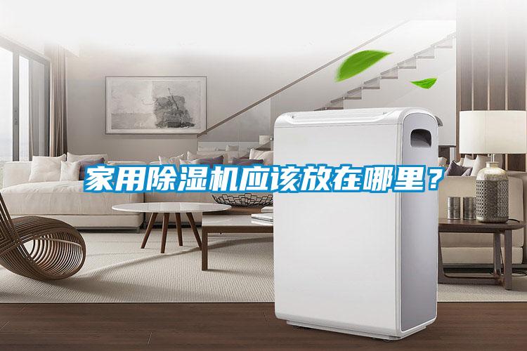 家用除濕機應該放在哪里?