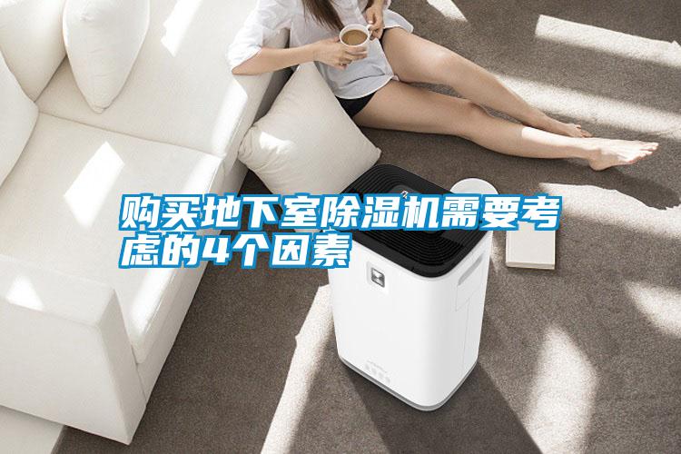 購買地下室除濕機(jī)需要考慮的4個(gè)因素