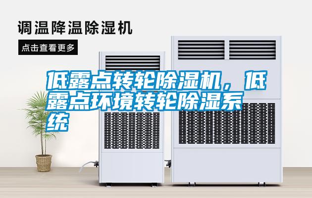 低露點轉(zhuǎn)輪除濕機,低露點環(huán)境轉(zhuǎn)輪除濕系統(tǒng)
