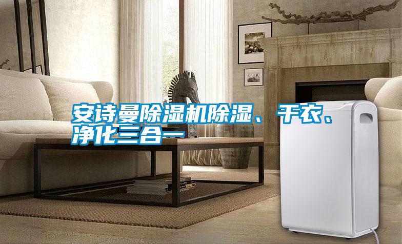 安詩曼除濕機除濕、干衣、凈化三合一