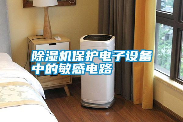 除濕機保護電子設備中的敏感電路