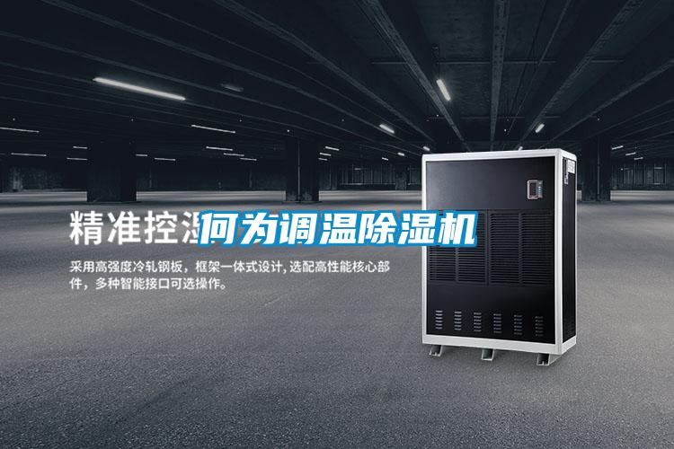 何為調溫除濕機