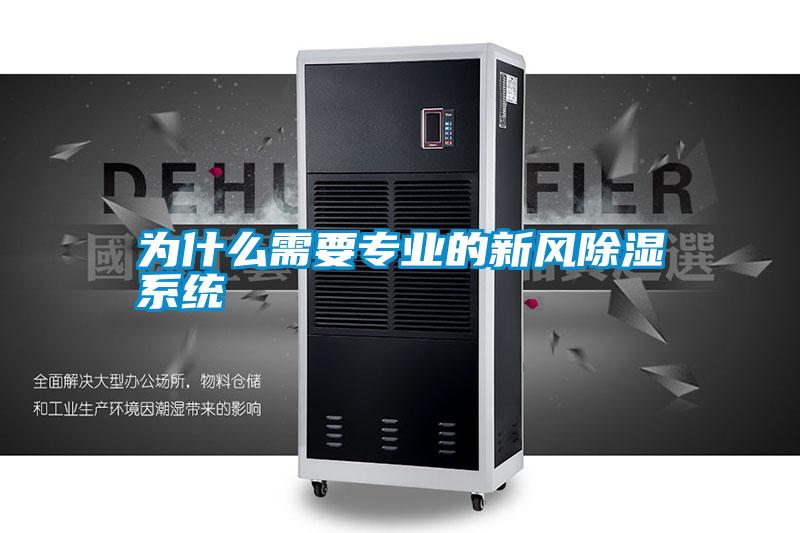 為什么需要專業的新風除濕系統
