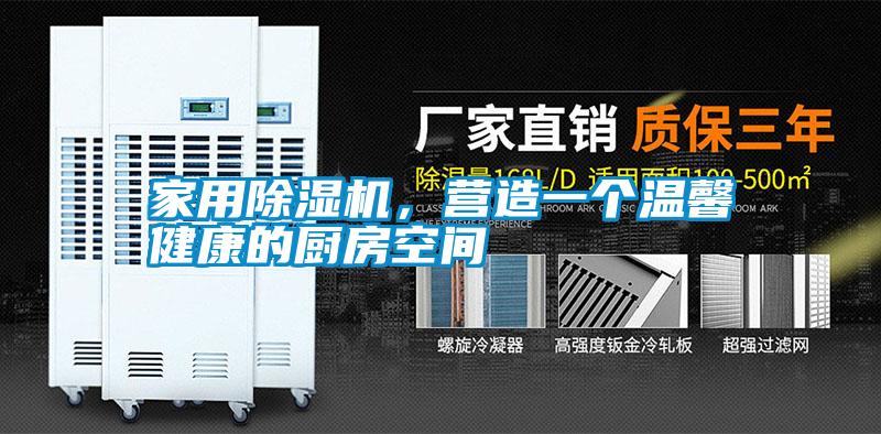 家用除濕機,營造一個溫馨健康的廚房空間