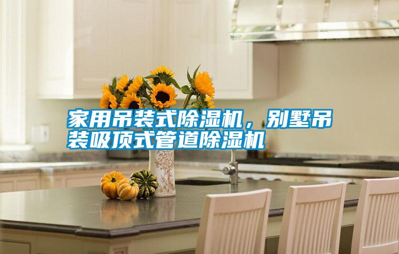 家用吊裝式除濕機，別墅吊裝吸頂式管道除濕機