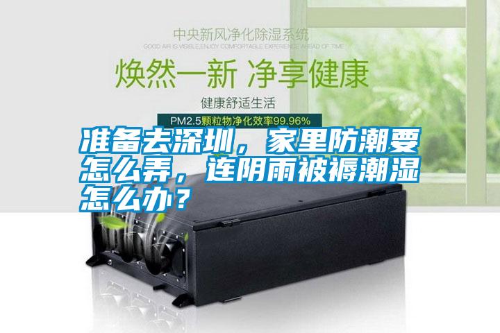 準備去深圳，家里防潮要怎么弄，連陰雨被褥潮濕怎么辦？