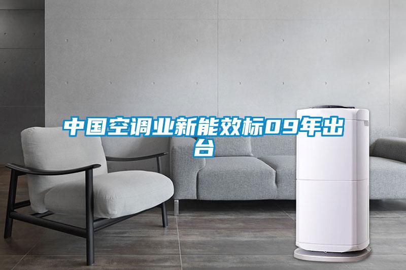 中國空調業新能效標09年出臺