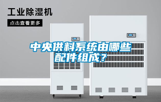 中央供料系統由哪些配件組成?