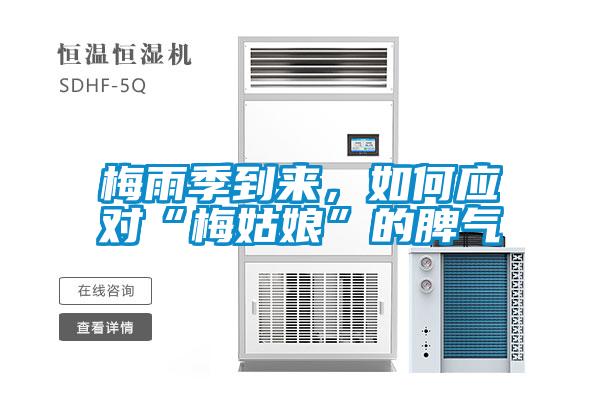 梅雨季到來,如何應對“梅姑娘”的脾氣