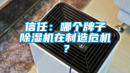 信任：哪個牌子除濕機在制造危機？