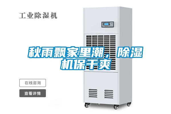 秋雨飄家里潮，除濕機保干爽