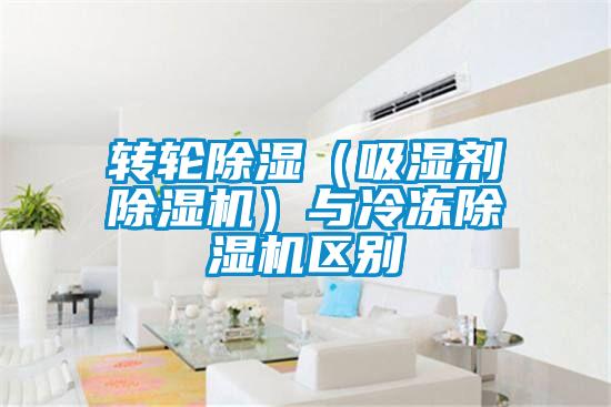 轉輪除濕(吸濕劑除濕機)與冷凍除濕機區別
