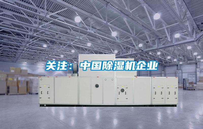 關注:中國除濕機企業