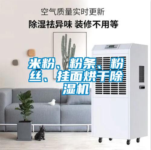 米粉、粉條、粉絲、掛面烘干除濕機
