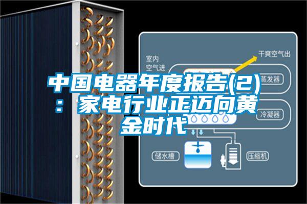 中國(guó)電器年度報(bào)告(2)：家電行業(yè)正邁向黃金時(shí)代