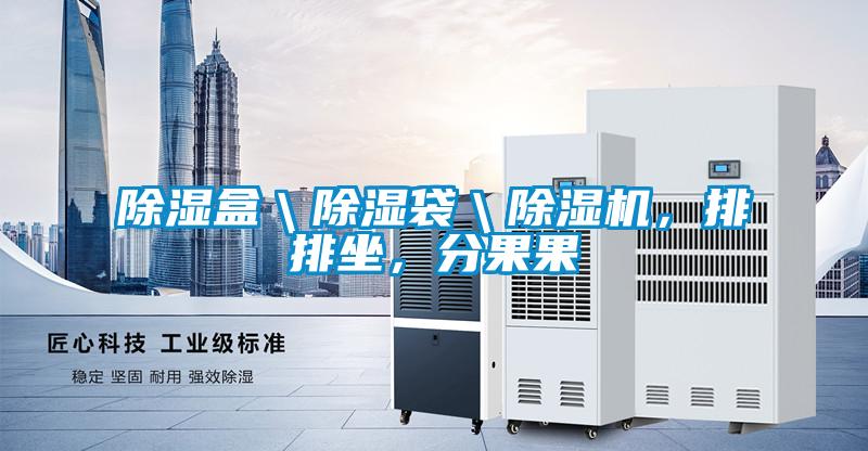 除濕盒\除濕袋\除濕機,排排坐,分果果