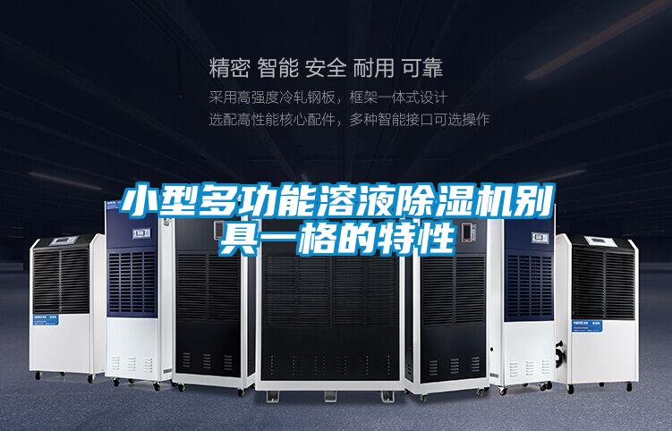 小型多功能溶液除濕機(jī)別具一格的特性