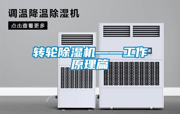 轉輪除濕機——工作原理篇