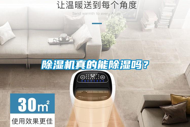 除濕機真的能除濕嗎？