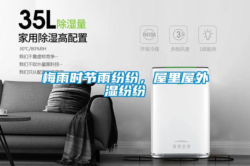 梅雨時節雨紛紛，屋里屋外濕紛紛