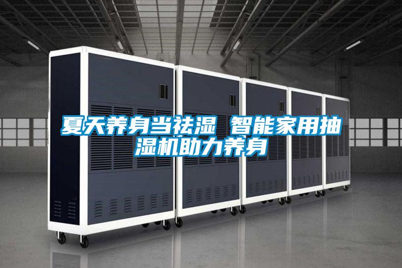 夏天養身當祛濕 智能家用抽濕機助力養身