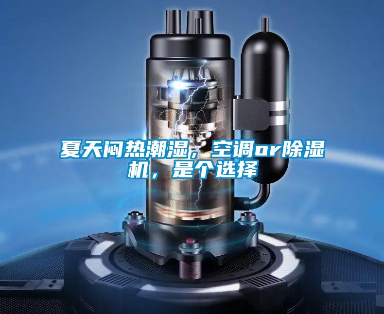 夏天悶熱潮濕,空調or除濕機,是個選擇