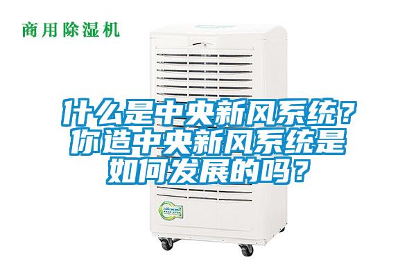 什么是中央新風(fēng)系統(tǒng)?你造中央新風(fēng)系統(tǒng)是如何發(fā)展的嗎?