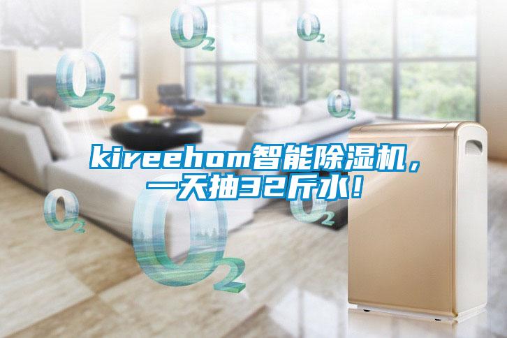 kireehom智能除濕機,一天抽32斤水!