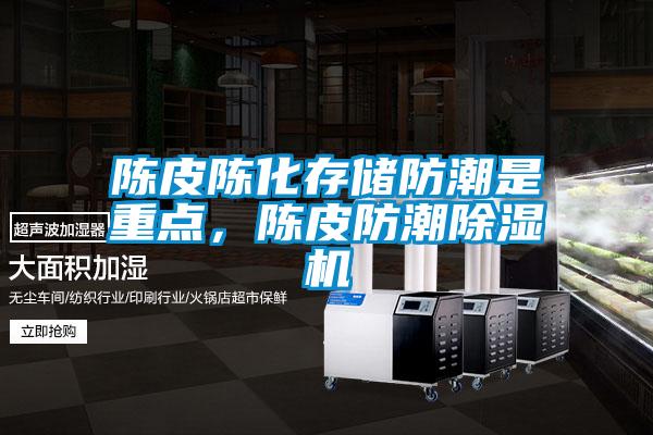 陳皮陳化存儲(chǔ)防潮是重點(diǎn),陳皮防潮除濕機(jī)