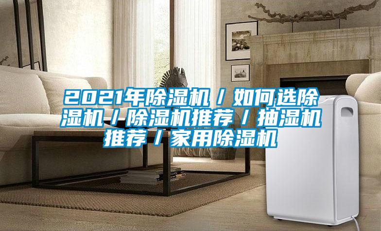 2021年除濕機/如何選除濕機/除濕機推薦/抽濕機推薦/家用除濕機