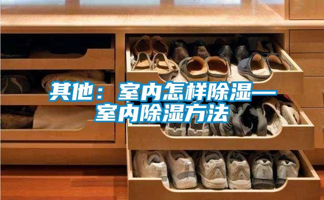 其他:室內怎樣除濕—室內除濕方法
