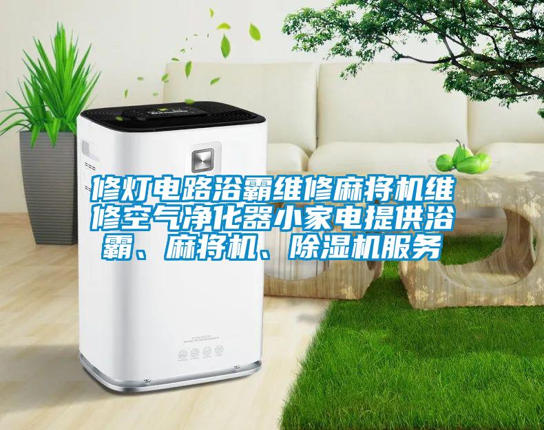 修燈電路浴霸維修麻將機維修空氣凈化器小家電提供浴霸、麻將機、除濕機服務