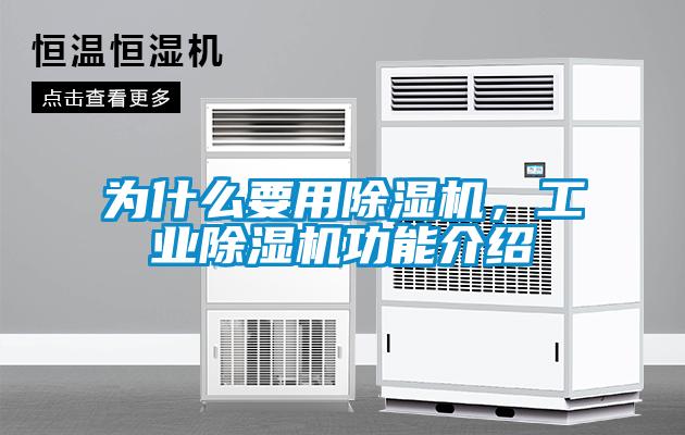 為什么要用除濕機，工業除濕機功能介紹