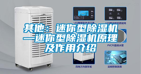 其他:迷你型除濕機—迷你型除濕機原理及作用介紹