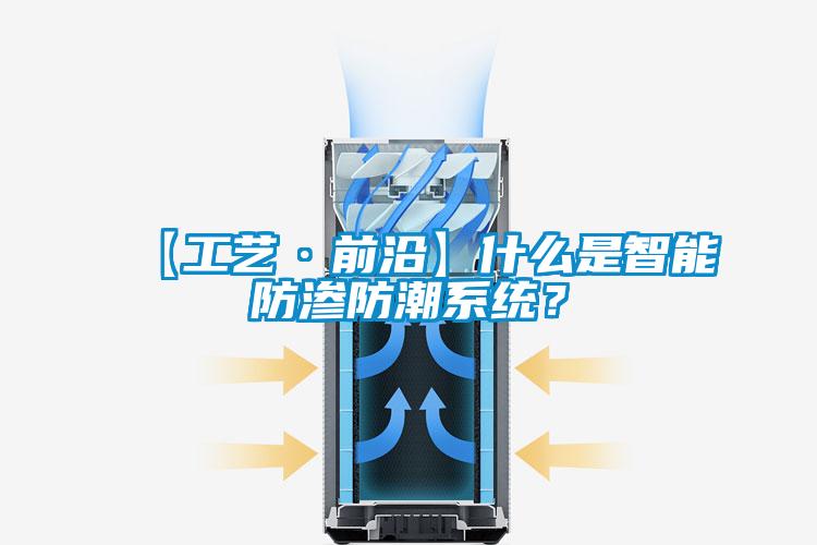 【工藝·前沿】什么是智能防滲防潮系統？