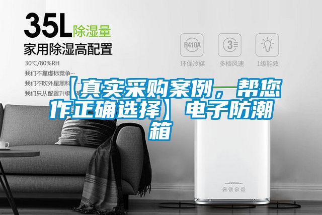 【真實采購案例,幫您作正確選擇】電子防潮箱