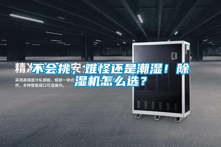 不會挑,難怪還是潮濕!除濕機怎么選?