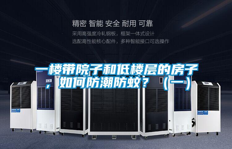 一樓帶院子和低樓層的房子，如何防潮防蚊？（一）