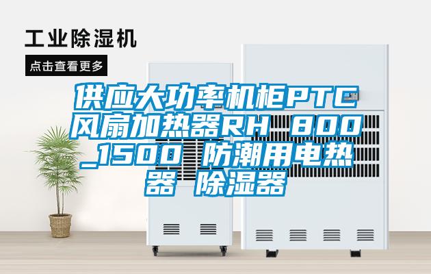 供應大功率機柜PTC風扇加熱器RH 800_1500 防潮用電熱器 除濕器