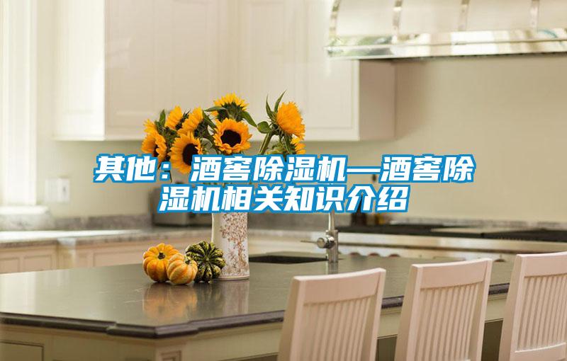 其他:酒窖除濕機—酒窖除濕機相關知識介紹