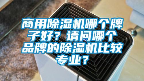商用除濕機哪個牌子好?請問哪個品牌的除濕機比較專業?