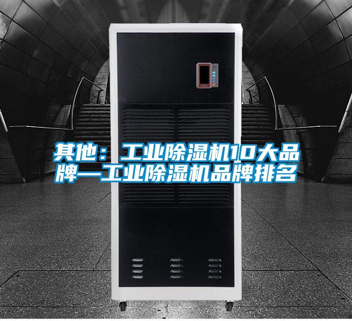 其他:工業除濕機10大品牌—工業除濕機品牌排名