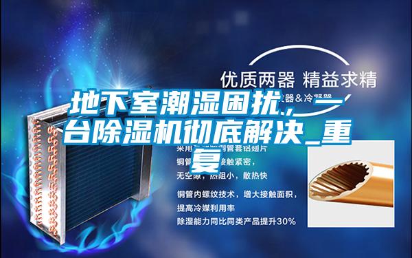 地下室潮濕困擾,一臺除濕機徹底解決_重復