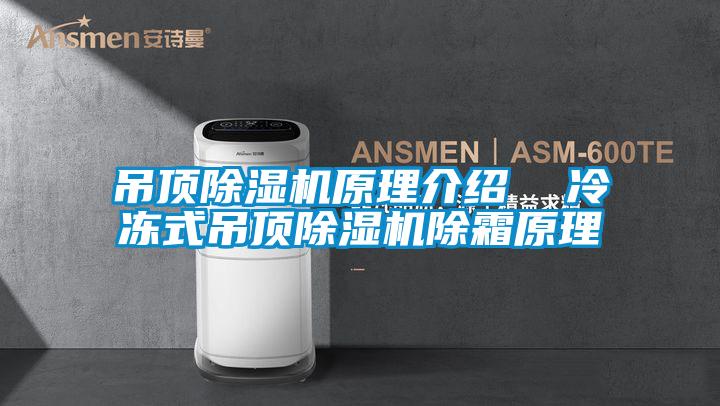 吊頂除濕機原理介紹 冷凍式吊頂除濕機除霜原理