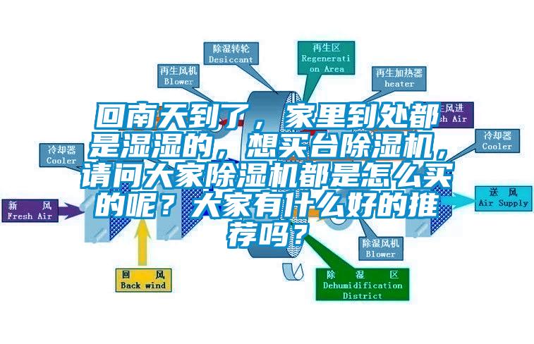回南天到了,家里到處都是濕濕的,想買臺除濕機,請問大家除濕機都是怎么買的呢?大家有什么好的推薦嗎?