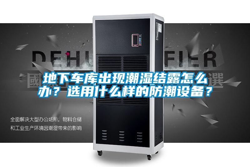 地下車庫出現潮濕結露怎么辦?選用什么樣的防潮設備?