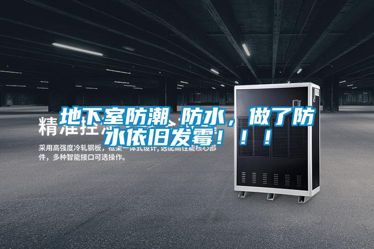 地下室防潮≠防水,做了防水依舊發霉!!!