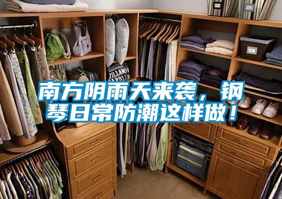 南方陰雨天來襲，鋼琴日常防潮這樣做！