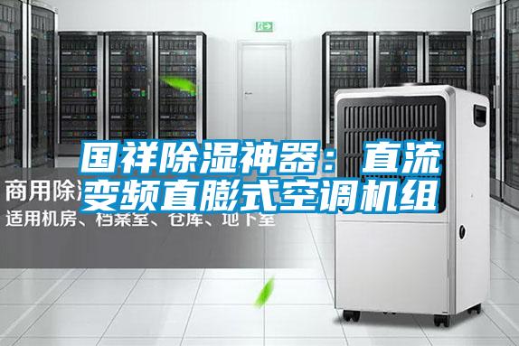 國祥除濕神器:直流變頻直膨式空調(diào)機組