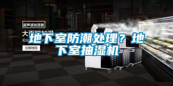 地下室防潮處理？地下室抽濕機